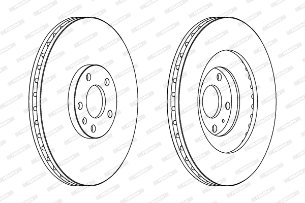 Brake Disc PREMIER DDF1661C-1
