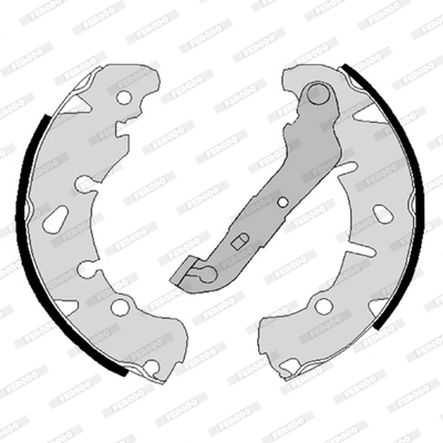 Brake Shoe Set PREMIER FSB4186