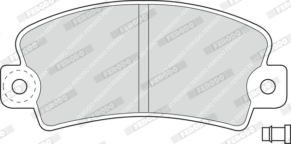 Brake Pad Set, disc brake PREMIER ECO FRICTION FDB113
