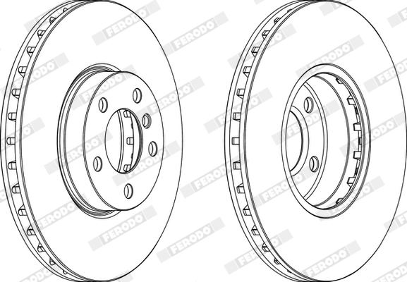 Brake Disc PREMIER Coat+ disc DDF1714C-1