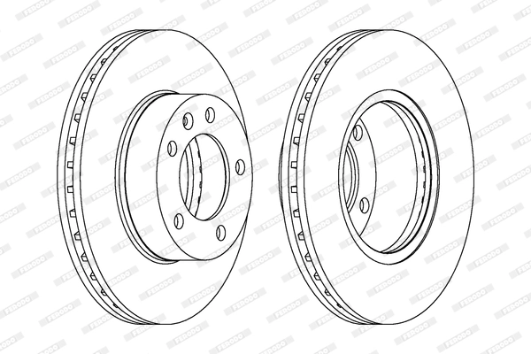 Brake Disc PREMIER Coat+ disc DDF1217C-1