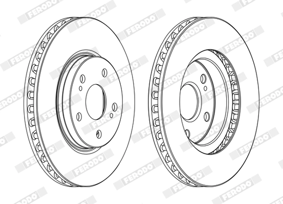 Brake Disc PREMIER DDF1814C
