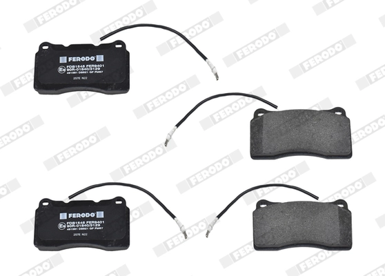 Brake Pad Set, disc brake PREMIER FDB1545