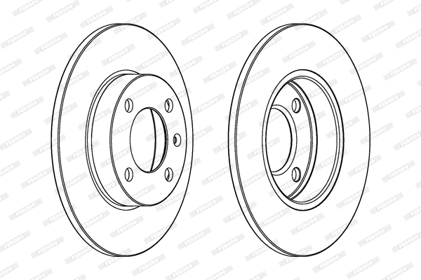 Brake Disc PREMIER DDF042
