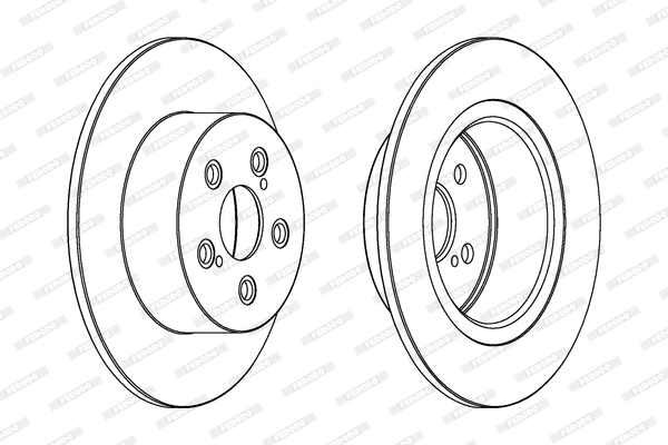 Brake Disc PREMIER DDF1556C