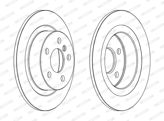 Brake Disc PREMIER DDF2612C