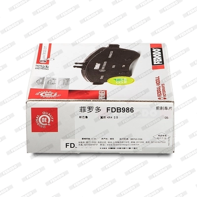 Brake Pad Set, disc brake PREMIER ECO FRICTION FDB986