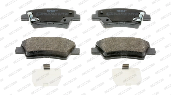 Brake Pad Set, disc brake PREMIER ECO FRICTION FDB4387