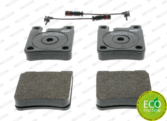 Brake Pad Set, disc brake PREMIER ECO FRICTION FDB799