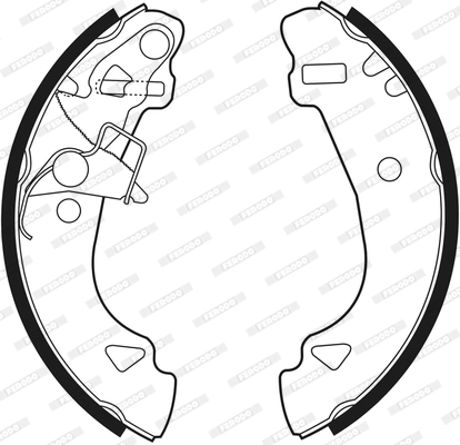 Brake Shoe Set PREMIER FSB527