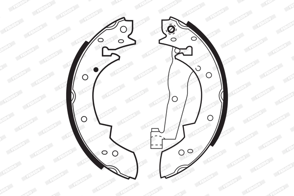 Brake Shoe Set PREMIER FSB173