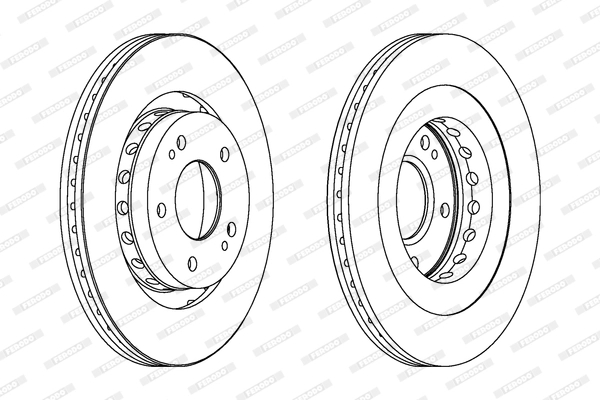 Brake Disc PREMIER Coat+ disc DDF1642C