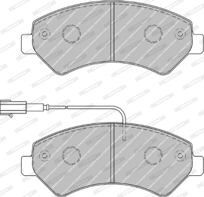 Brake Pad Set, disc brake PREMIER ECO FRICTION FVR1925