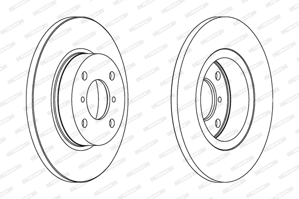 Brake Disc PREMIER Coat+ disc DDF1148C