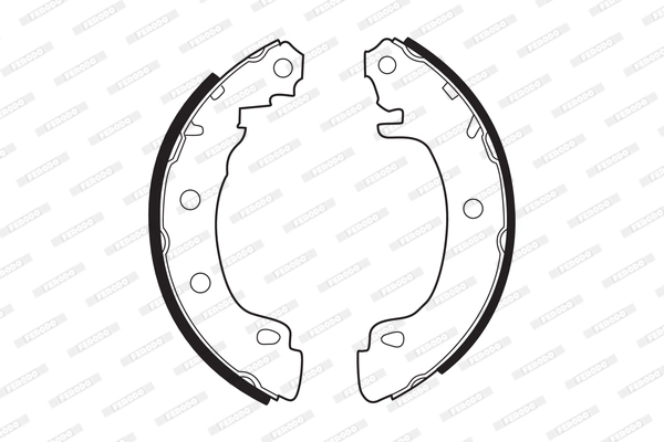 Brake Shoe Set PREMIER FSB544