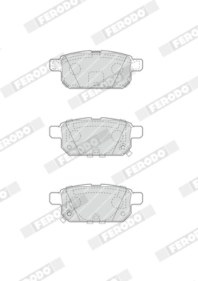 Brake Pad Set, disc brake PREMIER ECO FRICTION FDB4430