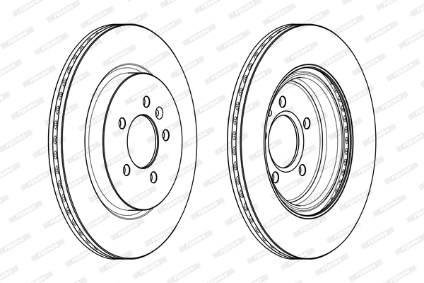 Brake Disc PREMIER DDF2188C