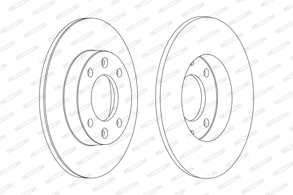 Brake Disc PREMIER Coat+ disc DDF1178C
