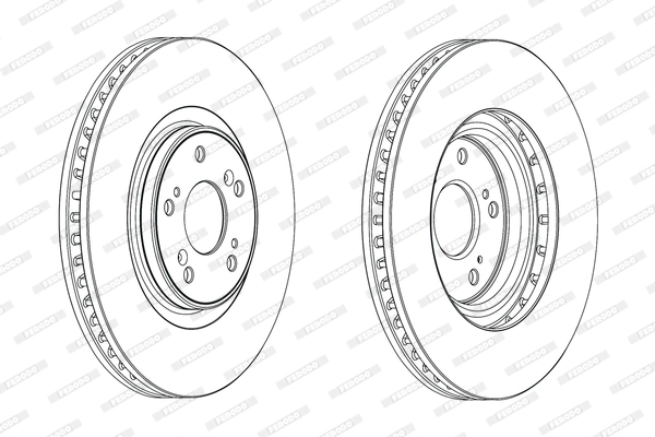 Brake Disc PREMIER DDF1777C-1