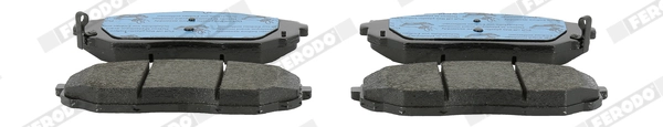 Brake Pad Set, disc brake PREMIER ECO FRICTION FDB1735