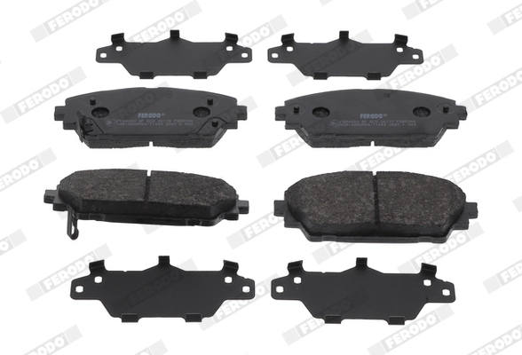 Brake Pad Set, disc brake PREMIER ECO FRICTION FDB5346