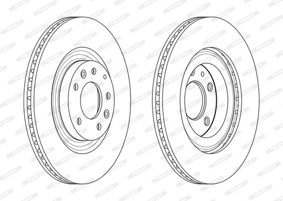 Brake Disc PREMIER DDF2002C