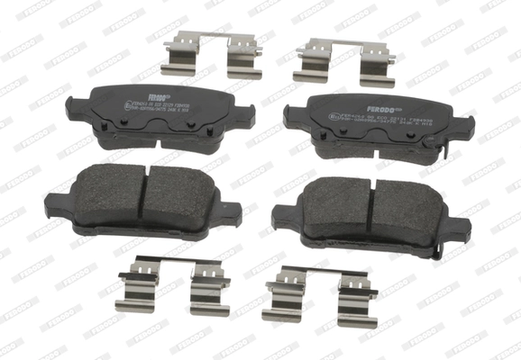 Brake Pad Set, disc brake PREMIER ECO FRICTION FDB4938