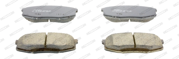 Brake Pad Set, disc brake PREMIER FDB4230