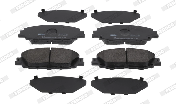 Brake Pad Set, disc brake PREMIER ECO FRICTION FDB5520