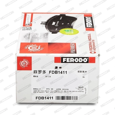Brake Pad Set, disc brake PREMIER ECO FRICTION FDB1411