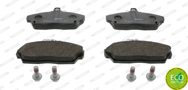Brake Pad Set, disc brake PREMIER ECO FRICTION FDB1291