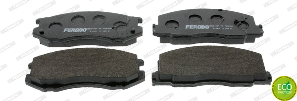 FERODO FDB306 Brake Pad Set, disc brake