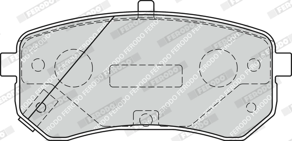 Brake Pad Set, disc brake PREMIER ECO FRICTION FDB1902