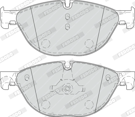 Brake Pad Set, disc brake FUSE+ Technology FDB4285