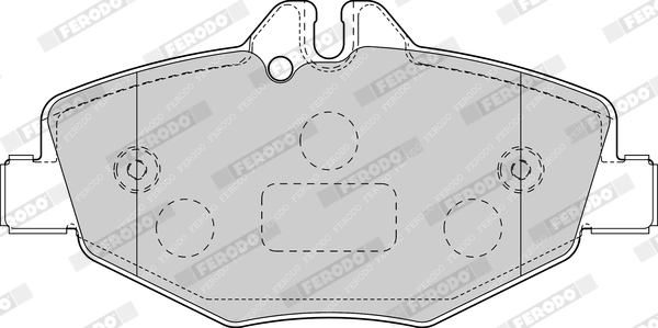 Brake Pad Set, disc brake PREMIER ECO FRICTION FDB1414