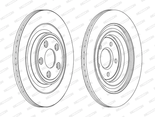 Brake Disc PREMIER DDF1703C