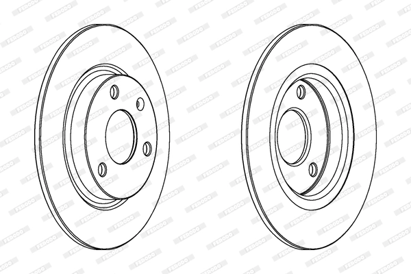 Brake Disc PREMIER DDF132