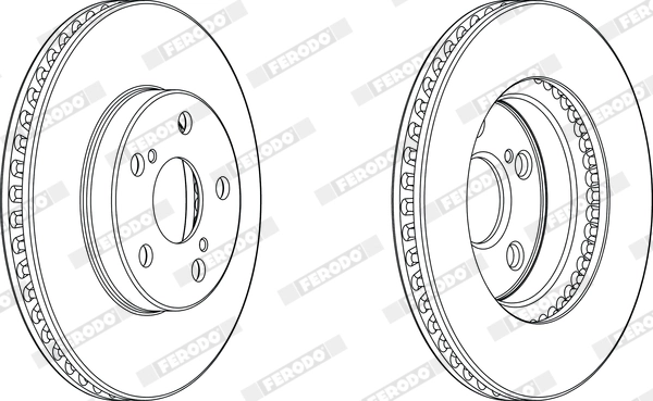 Disque de frein PREMIER DDF1882C