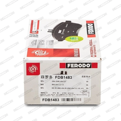 Brake Pad Set, disc brake PREMIER ECO FRICTION FDB1483