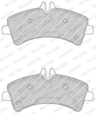 Brake Pad Set, disc brake PREMIER ECO FRICTION FVR4429