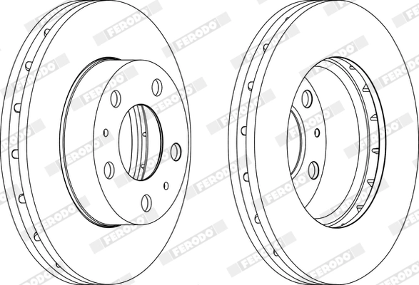 Brake Disc PREMIER DDF1718-1