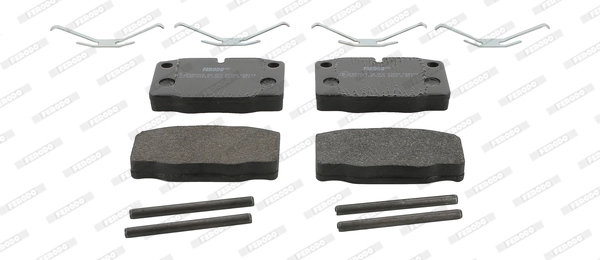 Brake Pad Set, disc brake PREMIER ECO FRICTION FDB173