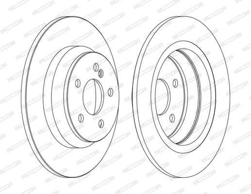 Brake Disc PREMIER DDF1675C