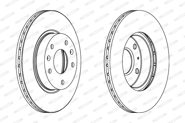 Brake Disc PREMIER DDF1151