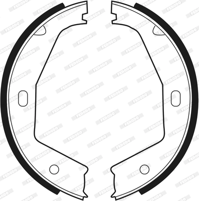 Brake Shoe Set, parking brake PREMIER FSB292