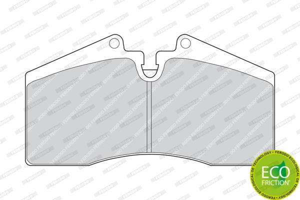 Brake Pad Set, disc brake PREMIER ECO FRICTION FDB560
