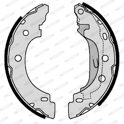 Brake Shoe Set PREMIER FSB583