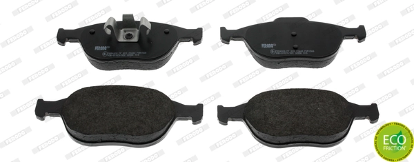 Brake Pad Set, disc brake PREMIER ECO FRICTION FVR1568