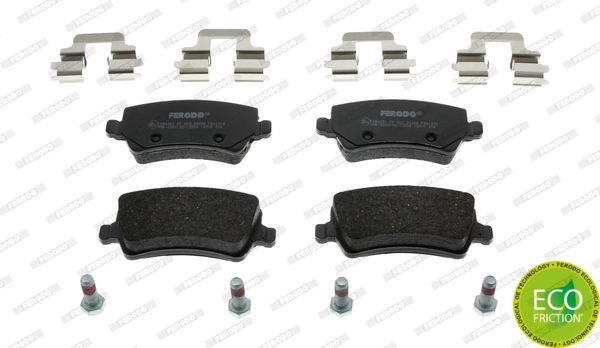 Brake Pad Set, disc brake PREMIER ECO FRICTION FDB1918
