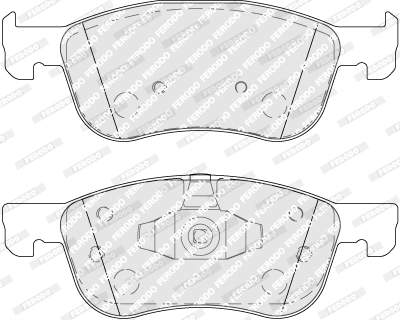 Brake Pad Set, disc brake PREMIER ECO FRICTION FDB4816